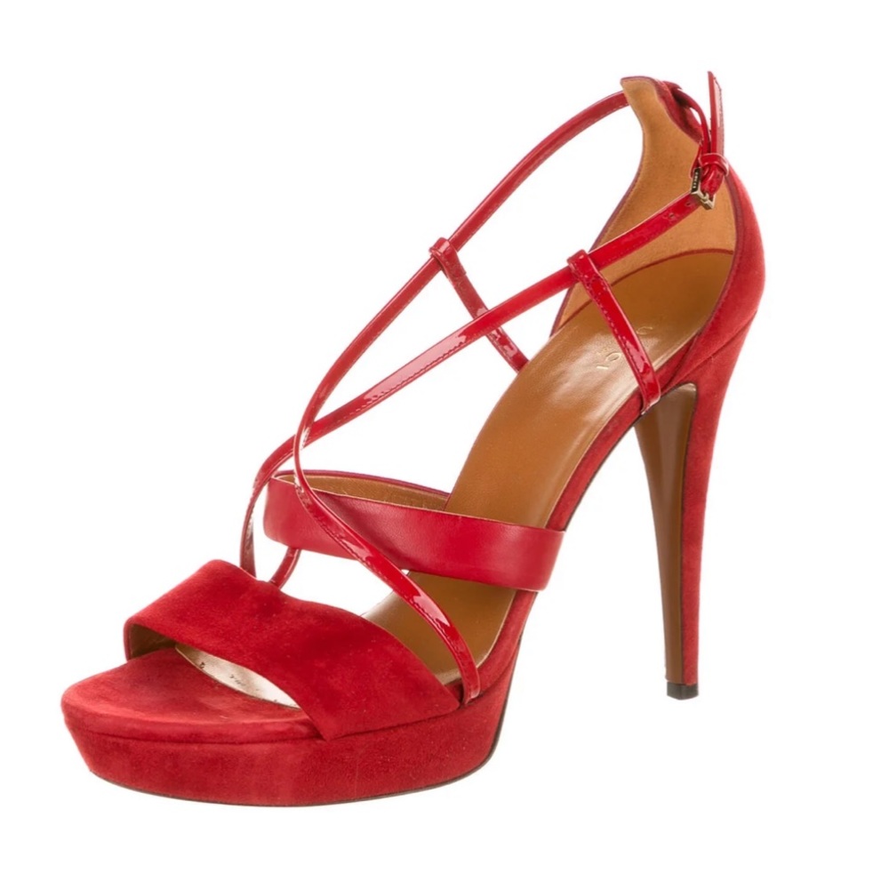 Available STILL - GUCCI Suede Slingback Sandals
Size: 11 | IT 41